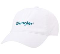 Wrangler Women's Washed Logo Cap, White, One Size Fits All