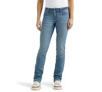 Wrangler Women's Western Mid Rise Stretch Straight Leg Jean, Brianna