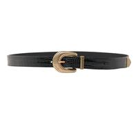 Wrangler Women's Western Sun Belt, Black Embossed, 85