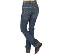 Wrangler Women's Willow Mid Rise Performance Waist Boot Cut Ultimate Riding Jean Davis 3-32
