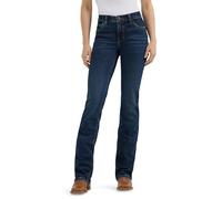 Wrangler Women's Willow Mid Rise Performance Waist Boot Cut Ultimate Riding Jean, Denim, 30-36
