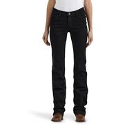 Wrangler Women's Willow Mid Rise Performance Waist Boot Cut Ultimate Riding Jean, Molly, 32-34