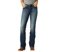 Wrangler Women's Willow Mid Rise Performance Waist Boot Cut Ultimate Riding Jean, Rebecca, 11