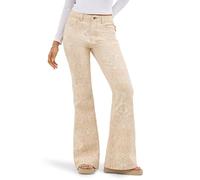 Wrangler Womens Women's High Waisted Fierce Flare Jean, Jukebox Mama, 12-32