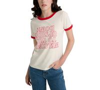 Wrangler Womens X Stranger Things Wskq Tee, Retro White, M