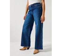 Wrangler World Wide Jeans, Blue, Size 33, Inside Leg 32, Women Blue