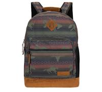 Wrangler Yellowstone Sturdy Backpack for Travel Water Resistant Casual Daypack for Laptop Notebook, Burg, 17 Inches, Classic