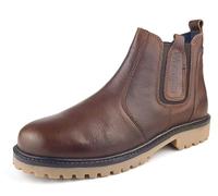 Wrangler Yuma Chelsea Ankle Leather Pull On Mens Boots - Briar - 7 UK