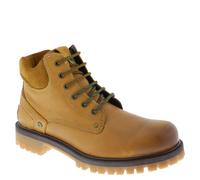 Wrangler Yuma Mens Leather Lace Boots Brown Camel Grey