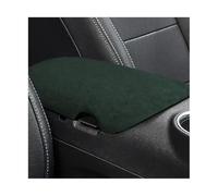 Wrap ABS Car Armrest Box Storage Panel Trim Cover For Ford For Mustang 2015-2024 For Shelby GT500 S550 S650(Green)