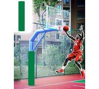 Wrap Around Basketball Pole Padding for Ga Basement Pole, Round Support Post Pad 4 5 6 8 Inch with All Goals Poles, Protective Return Pole Wrap