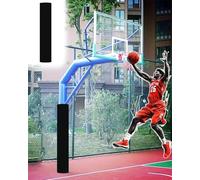 Wrap Around Basketball Pole Padding for Ga Basement Pole, Round Support Post Pad 4 5 6 8 Inch with All Goals Poles, Protective Return Pole Wrap