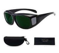 Wrap-Around Laser Safety Glasses, IPL Protective Goggles, 200-2000nm OD5+, CE Certified Flexible Polycarbonate Eyewear for Laser Hair Removal, Teeth Cleaning, Tattooing & Cosmetic Treatments