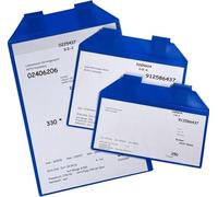Wrap Around Magnetic Document Pockets A4 to A6 - The Pockets are The Perfect Way to Make Sure That Important documents Stay in one Piece., Format:A4 (210 x 297mm)