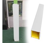 Wrap Around Pole Padding Foam Protect for 4" 6" 8" 10" 12" Square Poles Ideal Basketball Training Equint Foam Wrap for Safe and Performance
