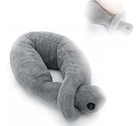 Wrap Around Vibrating Massage Pillow,Vibrating Massaging Massager Relax Muscles Relieve Stress For For Snap-On Neck Massagers Relax Muscles Relieve Stress