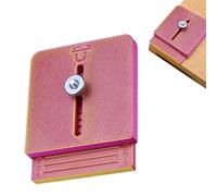 Wrap Cutting Guide Tool - Edge Finishing Trimmer Device 12x6x3cm, Secure Grip Control Aid 60g | Adjustable Alignment System Accurate Finishing Support Wallpaper Furniture Cabinet Door Pane Application