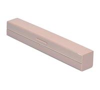 Wrap Dispenser & Cutter, Cling Film Wrap Dispenser, Food Wrap Dispenser, 5 x 5 x 32 cm PP Plastic Wrap Dispenser for Cling Film, Tin Foil, Home Kitchen, Restaurant (Pink)