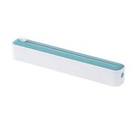 Wrap Dispenser, Foil Dispenser, Refillable Wrap Tin Foil Roll Holder, Refillable Clingfilm & Aluminum Tin Foil Dispensers and Cutter Wall-Mounted