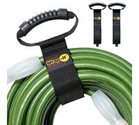 Wrap-It Storage - Easy-Carry - 28" (2-Pack) - Heavy-Duty Hook and Loop Cord Carrying Strap, Hanger, and Organizer with Handle