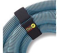 Wrap-It Storage Super-Stretch Straps, 24 (4 Pack) - Elastic Hook and Loop Cinch Straps - Garden Hose Strap, Pool Hose Organizer, Cables Straps, Extension Cord Wrap, Garage and RV Storage Accessories