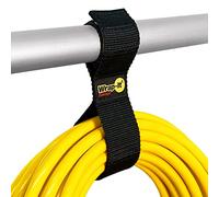 Wrap-It Storage Twin-Straps by - 12 (6-Pack) - Hook and Loop Hanging Cord Wrap for Multi-Purpose Cable and Hose Storage