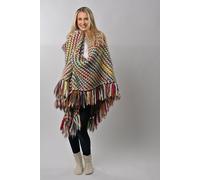 Wrap Knitting Kit - Ellie Wool Couture Multi One Size