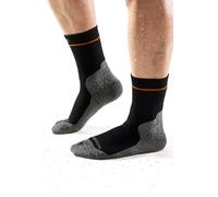 WRAP ME Ultra Thick Waterproof Socks with Merino Wool, Thermal Three-Layer Outdoor Socks for Cold & Wet Weather, Breathable Cushioned Hiking Socks for Walking and Travel
