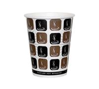 Wrap n Pac 8 Oz Paper Single Wall Coffee Cups Pack of 1000 Eco-Friendly, Durable, and Stylish Alternative to Plastic for Sustainable Beverage Consumption, Ideal for Home, Travel, Restaurant