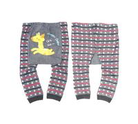 Wrapables Baby & Toddler Leggings, Go Go Giraffe - 12 to 24 Months