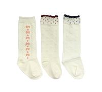Wrapables My Sweetheart Knee High Baby Socks (Set of 3)