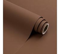 WRAPAHOLIC Kraft Chocolate Brown Wrapping Paper Roll - Mini Roll - 17 Inch x 33 Feet - Solid Color Chocolate Wrapping Paper Perfect for Birthday, Wedding, Baby Shower, Christmas