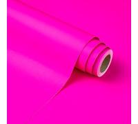 WRAPAHOLIC Kraft Hot Pink Wrapping Paper Roll - Mini Roll - 17 Inch x 33 Feet - Solid Color Wrapping Paper Perfect for Girls Birthday, Wedding, Baby Shower, Bridal Shower