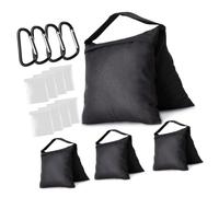 Wraparound Fillable Weight Sleeve for Frames, Oxford Ballast Build with Center Strap, Outdoor Setup Teams Fillable Weight Bag Ballast Bag Stand Stabilization Frame Crossbar Oxford Fabric Setup