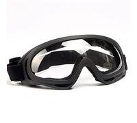 Wraparound Safety Goggles Impact Resistant Sealed Protective Work Glasses Over Spectacles for Construction, Lab, Welding, Cycling, Transparent