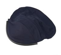 Wraparound Welding Helmet Neckband Black Leather and Cloth Head Circumference Protector Anti-Scald Shield for Sparks Slag Burns Fit Semi-Curved Design Push-On Clip 18.11x17.13 Inch