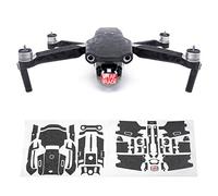Wrapgrade Main Unit Skin Compatible with DJI Mavic Air 2 (BLACK BUMPY CAMO)