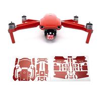 Wrapgrade Main Unit Skin Compatible with DJI Mavic Air 2 (SUPER RED)