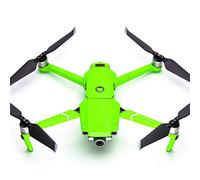 Wrapgrade Poly Skin Sticker compatible with DJI Mavic 2 Main unit (NEON GREEN)