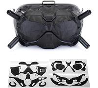 WRAPGRADE Skin Compatible with DJI FPV | Goggles V2 (BLACK BUMPY CAMO)
