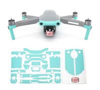 Wrapgrade Skin Compatible with DJI Mavic Air 2 | Accent Color A (MINT BLUE)