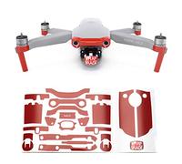 Wrapgrade Skin Compatible with DJI Mavic Air 2 | Accent Color A (Super RED)