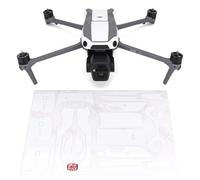 WRAPGRADE Skin Sticker Compatible with DJI Air 3S Accent Color (Racing White)