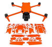 WRAPGRADE Skin Sticker Compatible with DJI Air 3S Full Wrap (Neon Orange)