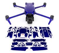 WRAPGRADE Skin Sticker Compatible with DJI Air 3S Full Wrap (Stratosphere Blue)
