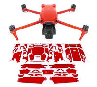 WRAPGRADE Skin Sticker Compatible with DJI Air 3S Full Wrap (Super Red)