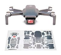 Wrapgrade Skin Sticker Set Compatible with DJI Mini 2 (COLORATION-X)