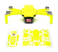 Wrapgrade Skin Sticker Set Compatible with DJI Mini 2 (NEON YELLOW)