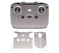 Wrapgrade Skin Sticker Set Compatible with DJI Mini 2 | Remote Controller (TITANIUM)