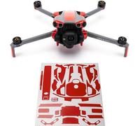 WRAPGRADE Skin Stickers Compatible with DJI Mini 5 Pro Accent Colour (SUPER RED)
